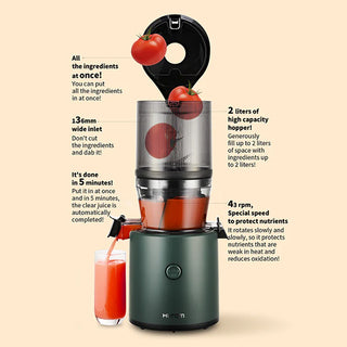 JUICE EXTRACTOR DEEP GREEN