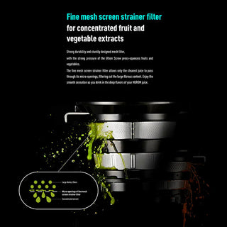 JUICE EXTRACTOR MATTE BLACK